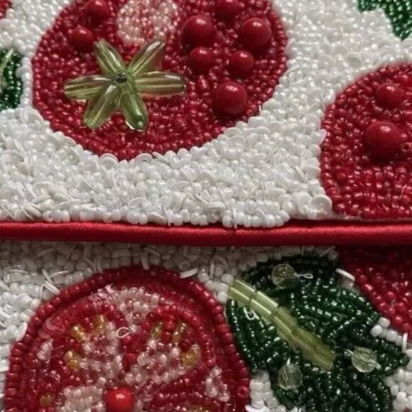 Handcrafted in India Viral Tik Tok Beaded Tomato Shoulder Handbag Tik Tok Viral - Picture 6 of 7